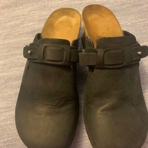 Birkenstock Papillio Fanny clog Black size 38 (7.5)